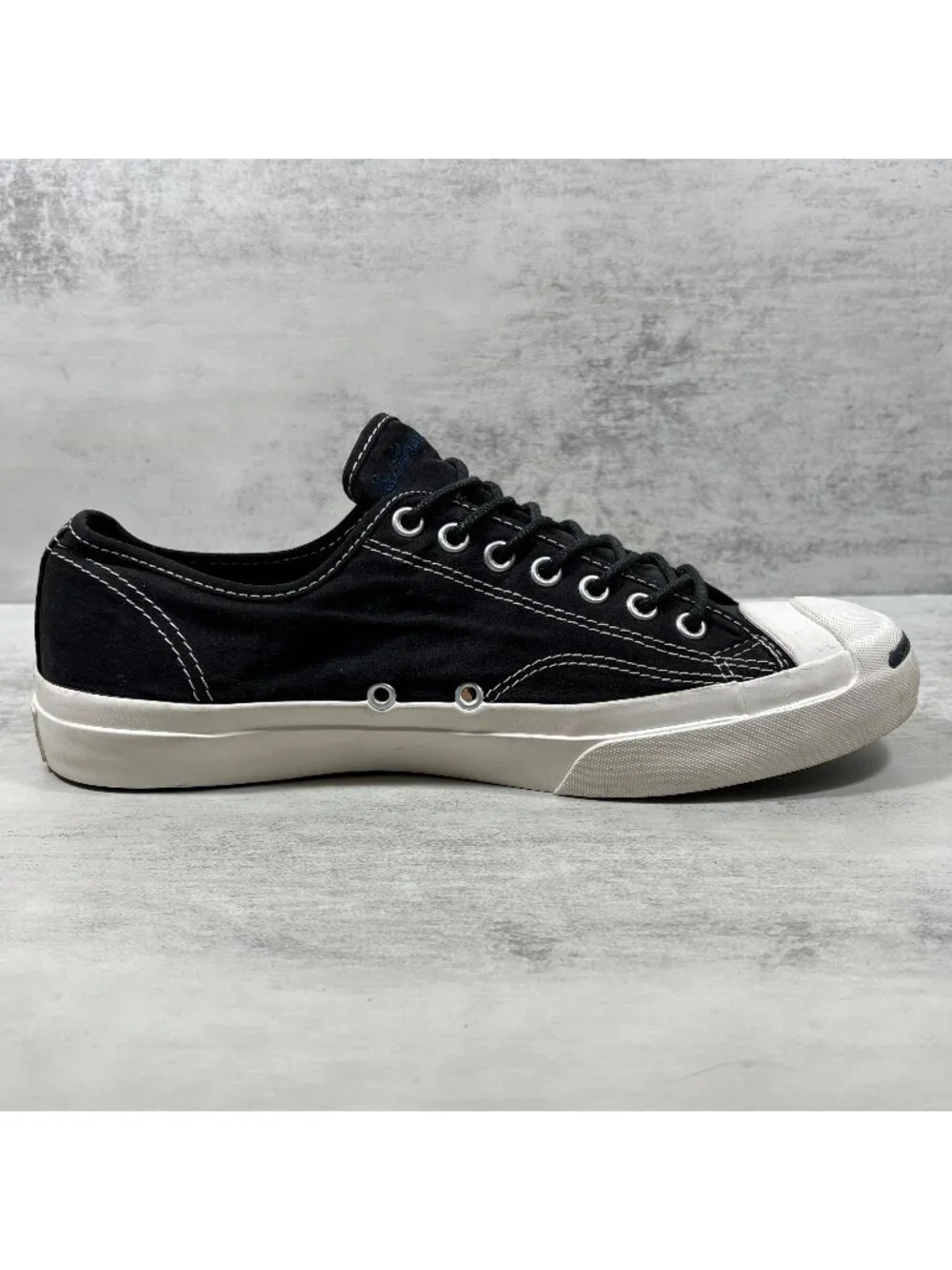 Converse Jack Purcell Sneakers - Men's Size 8 / Womens' 9.5 - Black - Picture 2 of 9